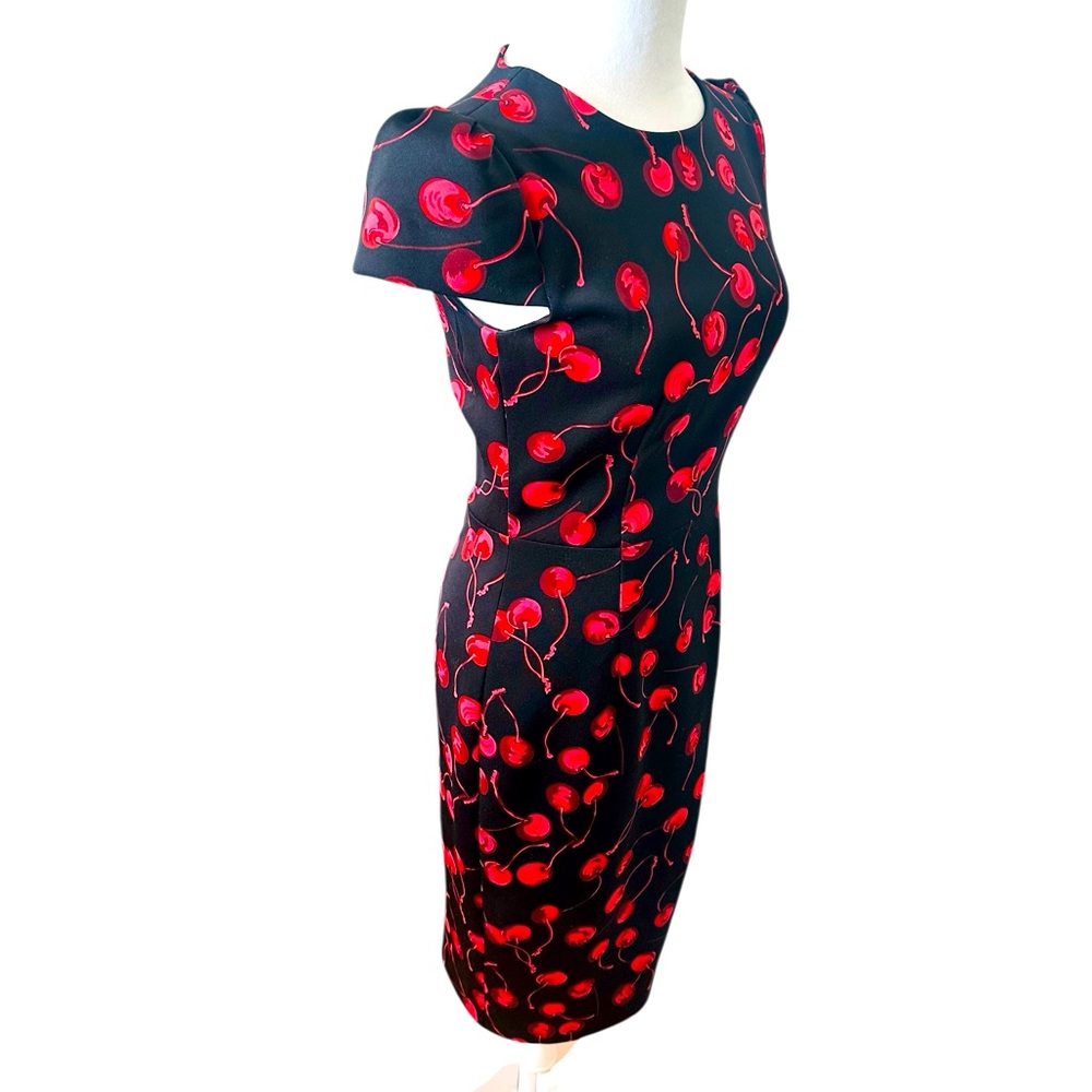 BETSY JOHNSON CHERRY PRINT DRESS - Picture 8 of 8